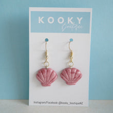 Load image into Gallery viewer, Shell Earrings - In Stock
