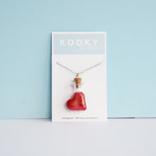 Load image into Gallery viewer, Love Potion Bottle Necklace