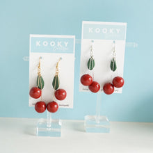 Load image into Gallery viewer, 3D Cherry Earrings
