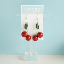 Load image into Gallery viewer, 3D Cherry Earrings