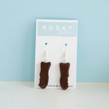 Load image into Gallery viewer, Chocolate Fish Earrings