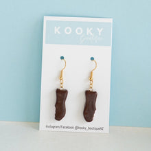 Load image into Gallery viewer, Chocolate Fish Earrings