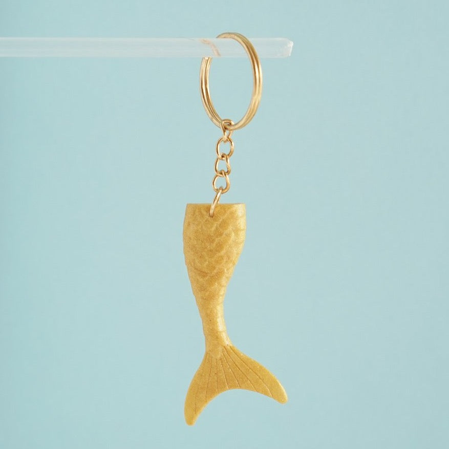 Mermaid hot sale tail keyring