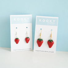 Load image into Gallery viewer, Strawberry Earrings