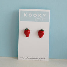 Load image into Gallery viewer, Strawberry Earrings