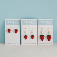 Load image into Gallery viewer, Strawberry Earrings