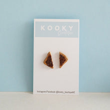 Load image into Gallery viewer, Nutella Jar and Toast Earrings