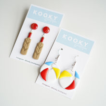 Load image into Gallery viewer, Cricket Bat Earrings