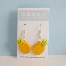 Load image into Gallery viewer, Pineapple Earrings