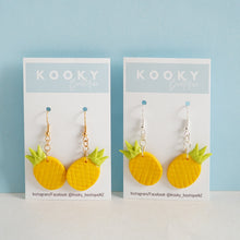 Load image into Gallery viewer, Pineapple Earrings
