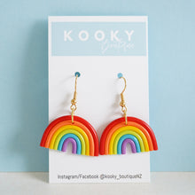 Load image into Gallery viewer, Rainbow Earrings - In Stock