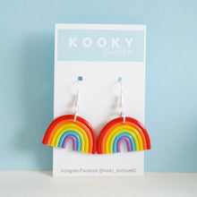 Load image into Gallery viewer, Rainbow Earrings - In Stock
