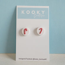 Load image into Gallery viewer, Candy Cane Earrings