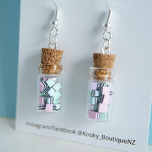 Load image into Gallery viewer, Liquorice Allsorts Lolly Jar Earrings