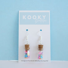 Load image into Gallery viewer, Jar Of Hearts Earrings (Pastel Rainbow)