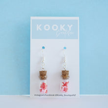 Load image into Gallery viewer, Jar Of Hearts Earrings (Pink/White/Red)