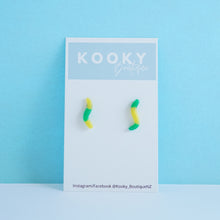 Load image into Gallery viewer, Gummy Worm Earrings - In Stock