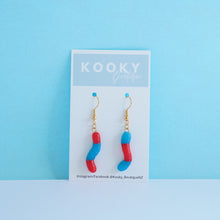 Load image into Gallery viewer, Gummy Worm Earrings - In Stock