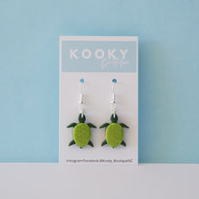 Load image into Gallery viewer, Turtle Earrings