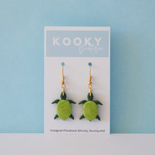 Load image into Gallery viewer, Turtle Earrings