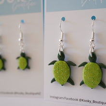 Load image into Gallery viewer, Turtle Earrings