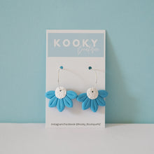 Load image into Gallery viewer, Half Flower Earrings