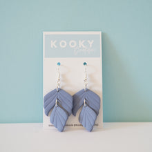 Load image into Gallery viewer, Feather Leaf Earrings
