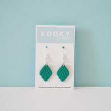 Load image into Gallery viewer, Feather Leaf Earrings