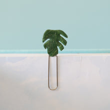 Load image into Gallery viewer, Monstera Leaf Bookmark