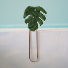 Load image into Gallery viewer, Monstera Leaf Bookmark