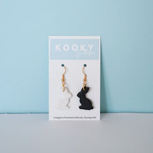 Load image into Gallery viewer, Rabbit Silhouette Earrings