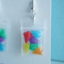 Load image into Gallery viewer, Jet Plane Lolly Bag Earrings