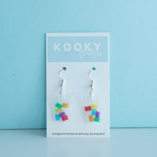 Load image into Gallery viewer, Gummy Bear Lolly Bag Earrings