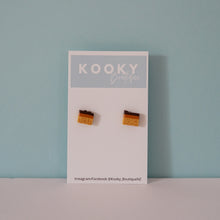 Load image into Gallery viewer, Caramel Slice Earrings