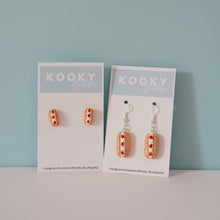 Load image into Gallery viewer, Cream Donut Earrings