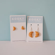 Load image into Gallery viewer, Croissant Earrings