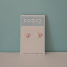 Load image into Gallery viewer, Pink Flower Cup Earrings