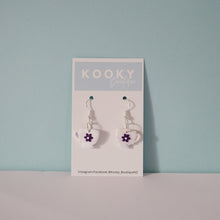 Load image into Gallery viewer, Marble Tea Cup Earrings