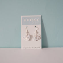 Load image into Gallery viewer, Marble Tea Cup Earrings