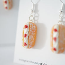 Load image into Gallery viewer, Cream Donut Earrings