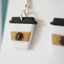 Load image into Gallery viewer, Coffee Takeaway Cup Earrings