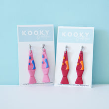Load image into Gallery viewer, Lava Lamp Earrings