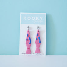 Load image into Gallery viewer, Lava Lamp Earrings