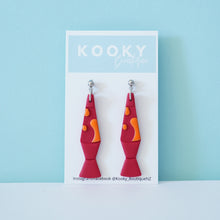Load image into Gallery viewer, Lava Lamp Earrings