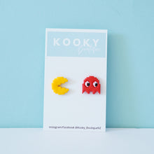 Load image into Gallery viewer, Pac Man Earrings