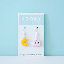Load image into Gallery viewer, Pac Man Earrings