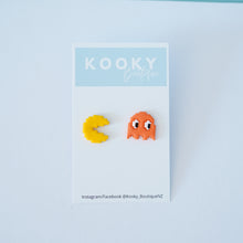 Load image into Gallery viewer, Pac Man Earrings
