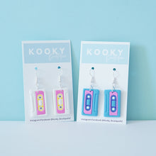 Load image into Gallery viewer, Cassette Tape Earrings