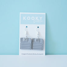 Load image into Gallery viewer, Floppy Disk Earrings