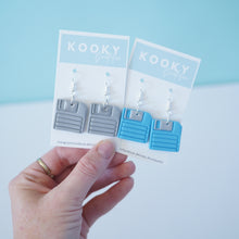 Load image into Gallery viewer, Floppy Disk Earrings